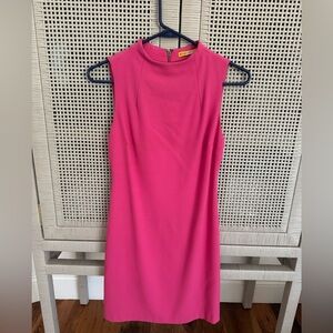 Alice + Olivia Vibrant Pink Midi Dress